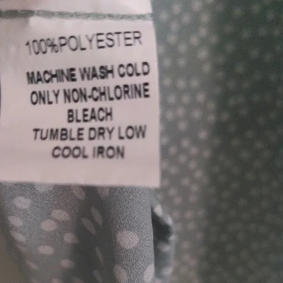 EUC✨ PAPERMOON XL mint/light blue Coraley 3/4 Tie Sleeve Blouse from Stitchfix - Picture 15 of 17